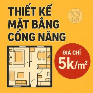 Thiết kế mặt bằng công năng